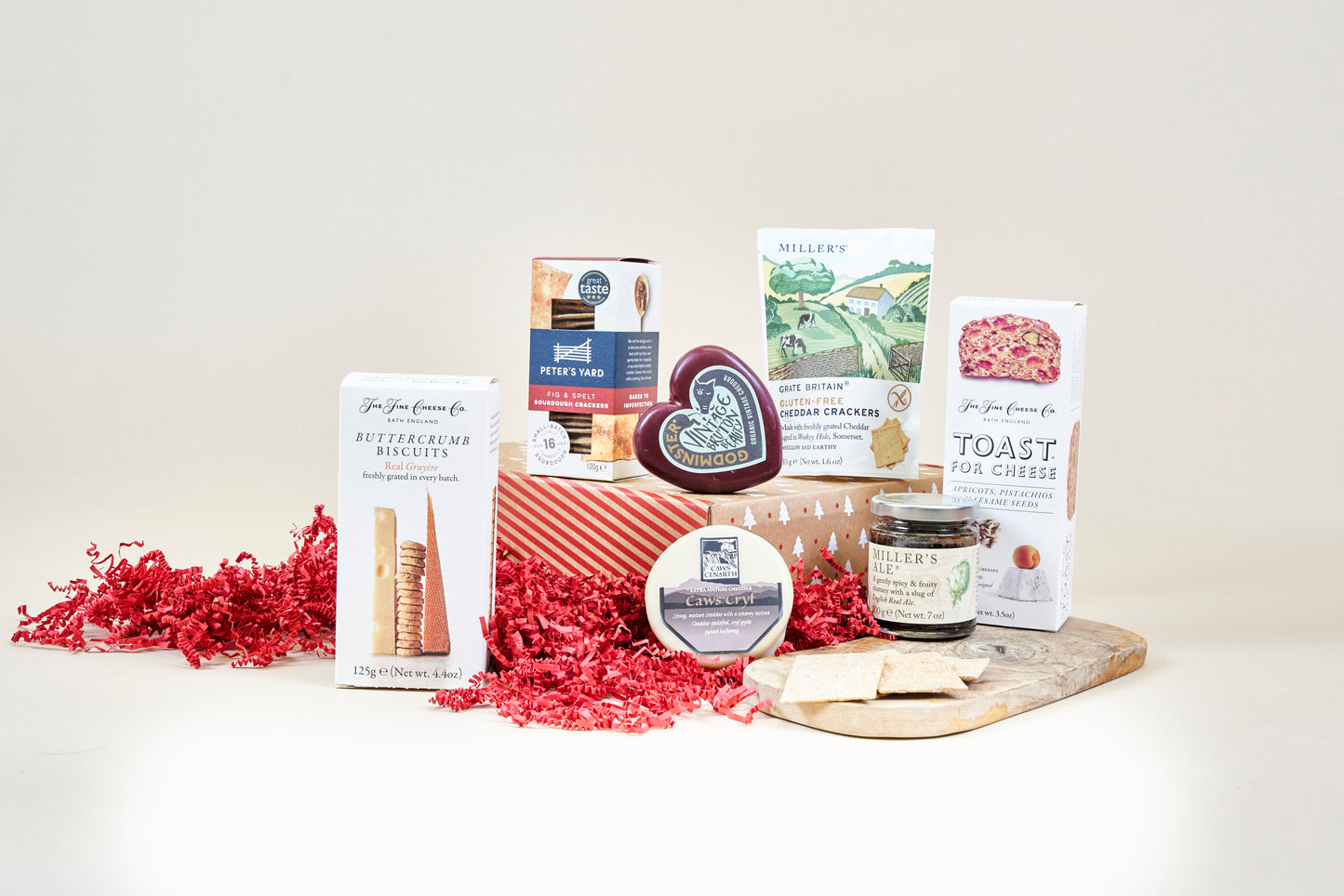 Luxury Cheese and Biscuits gift hamper