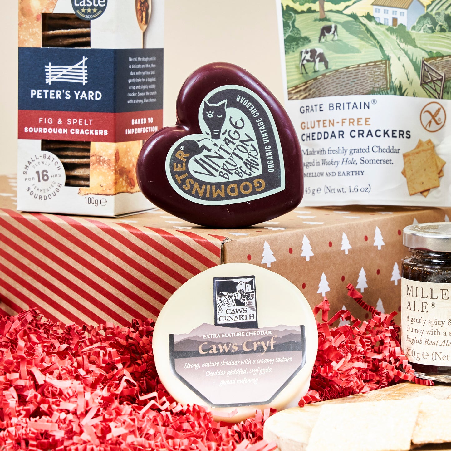 Luxury Cheese and Biscuits gift hamper